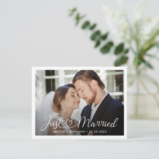 Alleen getrouwd | Aankondiging van weddenschappen (Staand voorkant)