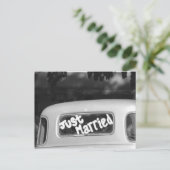 Alleen getrouwd aankondigingskaart (Staand voorkant)