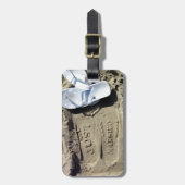 Alleen getrouwd bagagelabel (Voorkant verticaal)