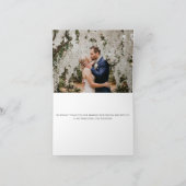 Alleen getrouwd bedankkaart (Binnen)