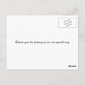 Alleen getrouwd briefkaart (Achterkant)