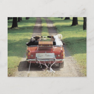 Alleen getrouwd briefkaart