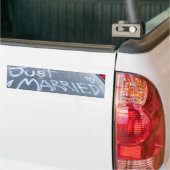 Alleen getrouwd bumpersticker (Op Truck)