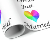 Alleen getrouwd cadeaupapier (Rol Hoek)