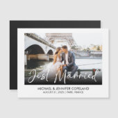 Alleen getrouwd | Foto van het huwelijk met legant (Voorkant / Achterkant)