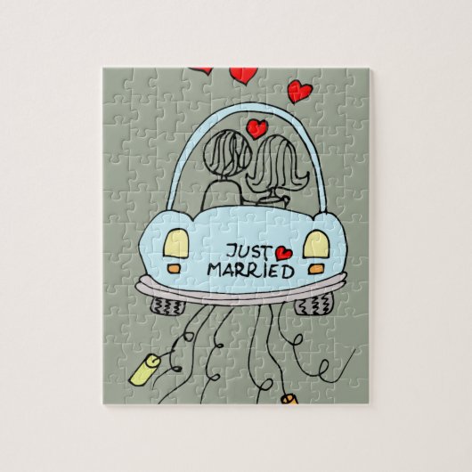 Alleen getrouwd legpuzzel (Verticaal)