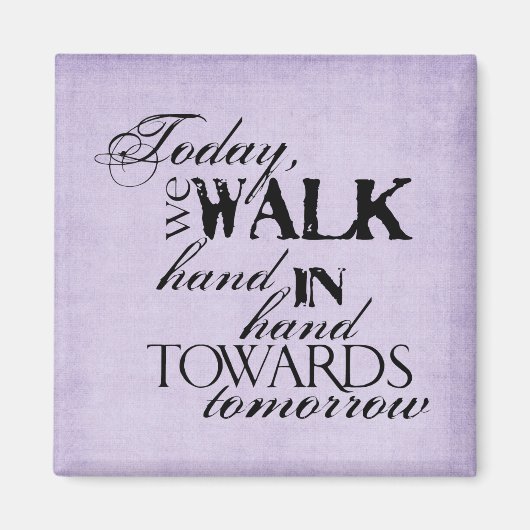 Alleen getrouwd magneet (Voorkant)