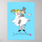 Alleen getrouwd poster (Voorkant)