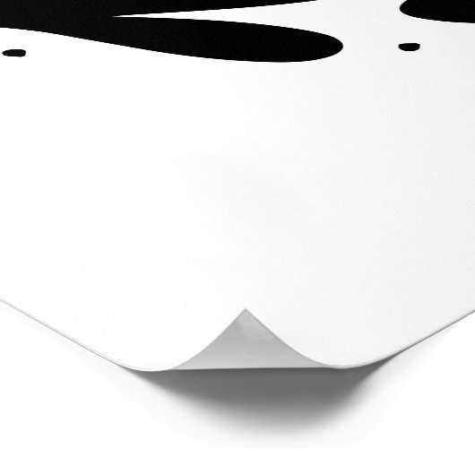 Alleen getrouwd poster (Hoek)