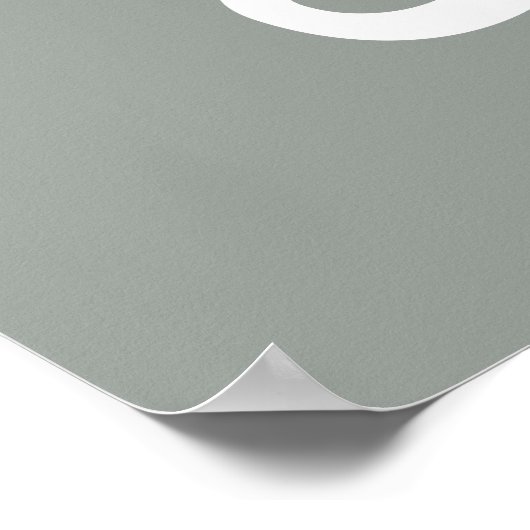 Alleen getrouwd poster (Hoek)