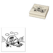 Alleen getrouwd rubberstempel (Gestempeld)