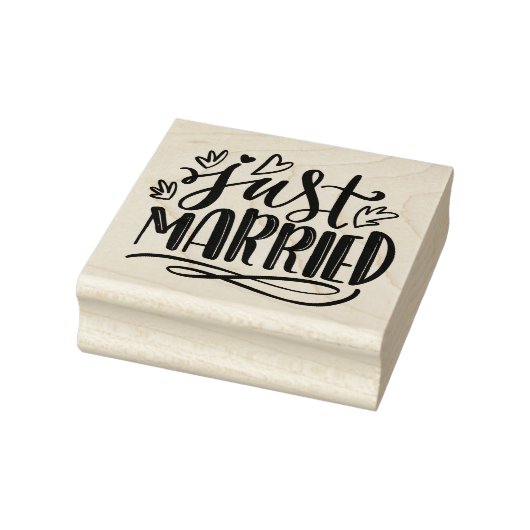 Alleen getrouwd rubberstempel (Stempel)