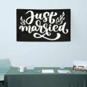 Alleen getrouwd spandoek (Beurs)