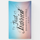 Alleen getrouwd spandoek (Verticaal)