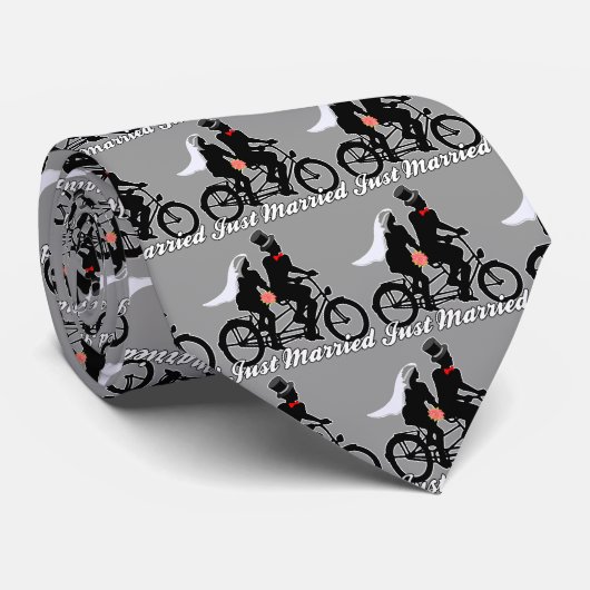 Alleen getrouwd stropdas (Opgerold)