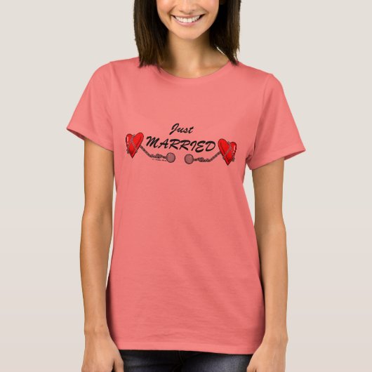 Alleen getrouwd t-shirt (Voorkant)