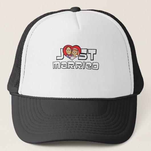 Alleen getrouwd trucker pet (Voorkant)