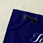 Alleen getrouwd | Weddenschap Honeymoon Strandlaken (In situ)