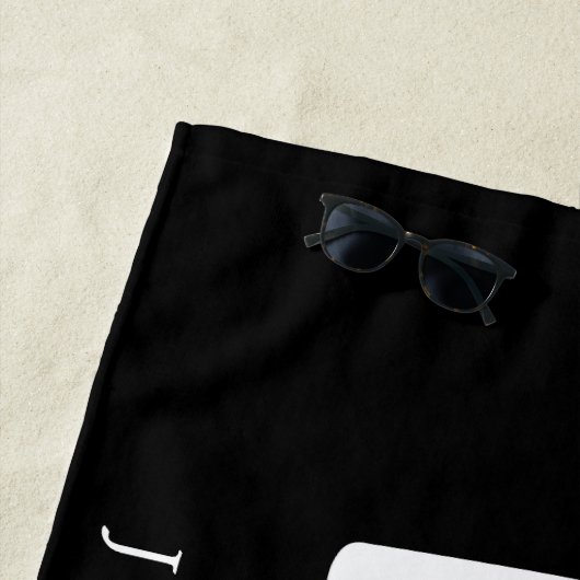 Alleen getrouwd | Weddenschap Honeymoon Strandlaken (In situ)