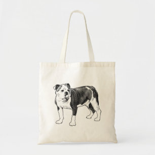 Alleen Glimlachen, Manga Hond Tote Bag
