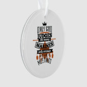 Alleen God beoordeelt de vijand Marines Ornament (voorkant)