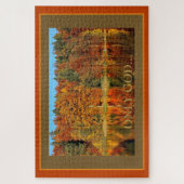 Alleen God herfst Scene Foto Jigzaag Puzzle Legpuzzel (Verticaal)