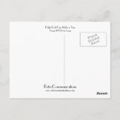 Alleen God kan een boom maken Briefkaart (Achterkant)