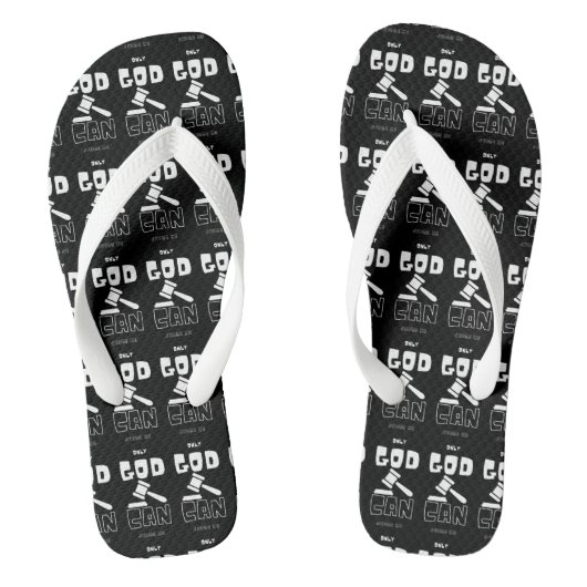 Alleen God kan me beoordelen Unisex Teenslippers (Voetbed)