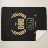 Alleen God kan mij bijbelles beoordelen. Sherpa Deken (Voorkant (horizontaal))