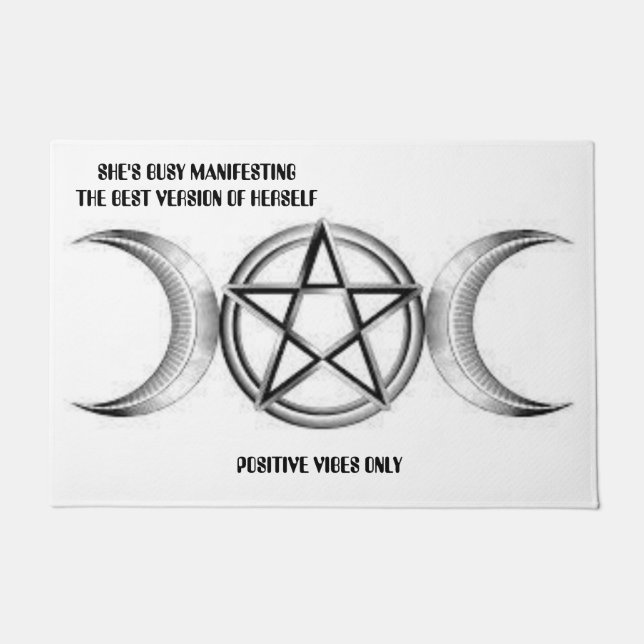 Alleen goede bloemen. deurmat (Voorkant)