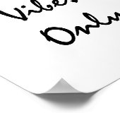 Alleen goede bloemen. poster (Hoek)