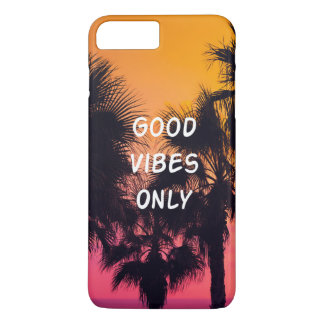 "Alleen goede bloemen" Tropische strand zonnebank Case-Mate iPhone Case