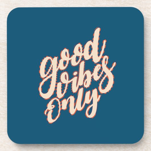 Alleen goede blokjes Valentijnsdag | ONDERZETTER (Voorkant)