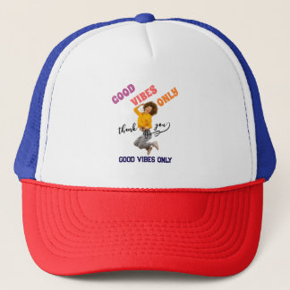 Alleen goede sfeer trucker pet