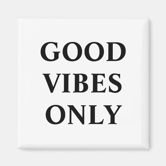 Alleen goede steekpenningen, zwarte witte opstandi magneet (Voorkant)