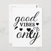 Alleen goede steekproeven briefkaart (Voorkant / Achterkant)