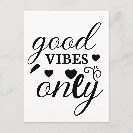 Alleen goede steekproeven briefkaart (Voorkant)