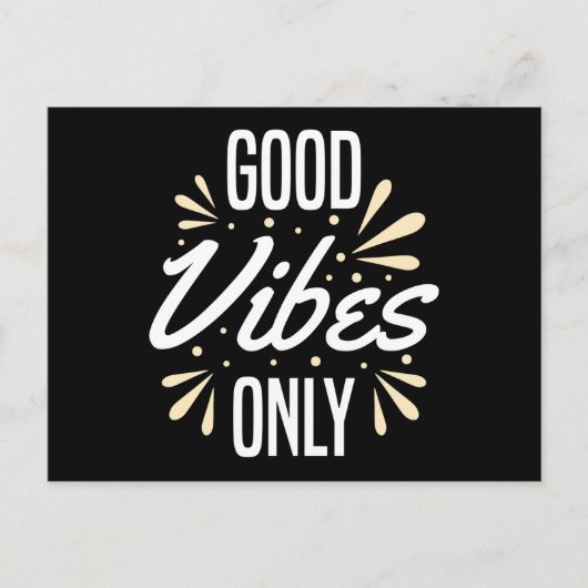 Alleen goede steekproeven briefkaart (Voorkant)