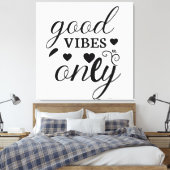 Alleen goede steekproeven canvas afdruk (Insitu (Slaapkamer))