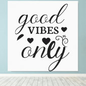 Alleen goede steekproeven canvas afdruk (Insitu (Houten vloer))