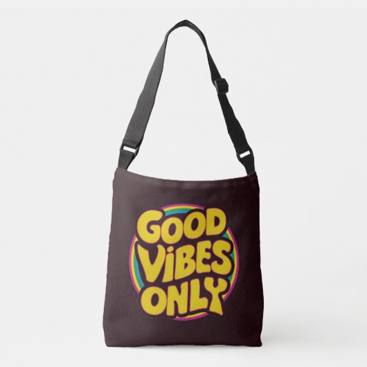 Alleen goede steekproeven crossbody tas (Voorkant)