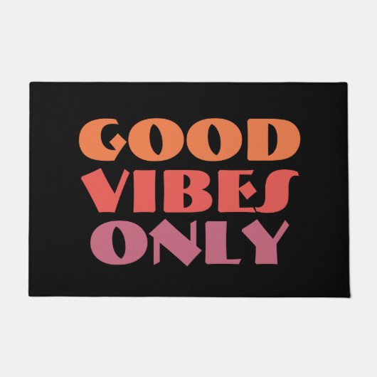 Alleen goede steekproeven deurmat (Voorkant)