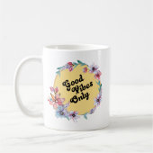 Alleen goede steekproeven | Elegant Cozy floral Koffiemok (Links)