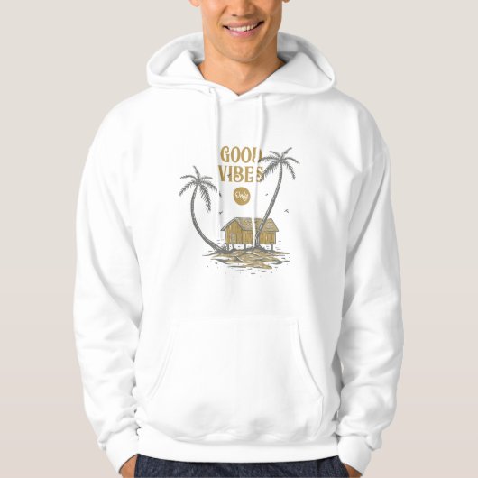 Alleen goede steekproeven hoodie (Voorkant)