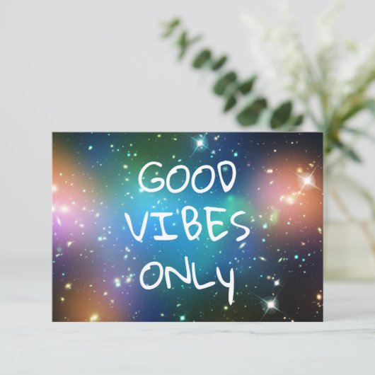 Alleen goede steekproeven kaart (Staand voorkant)