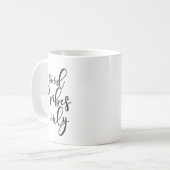 Alleen goede steekproeven koffiemok (Voorkant links)