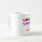 Alleen goede steekproeven koffiemok (Voorkant links)
