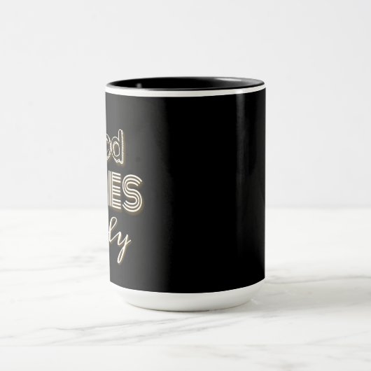 Alleen goede steekproeven mok (Midden)