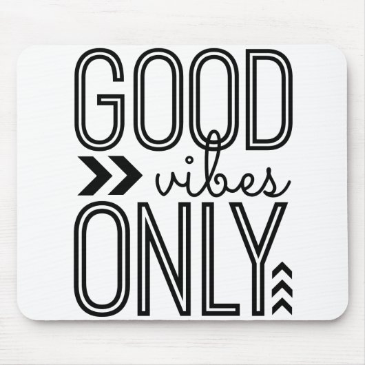 Alleen goede steekproeven muismat (Voorkant)