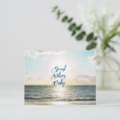 "Alleen goede steekproeven" Positief Zee Sun Briefkaart (Staand voorkant)